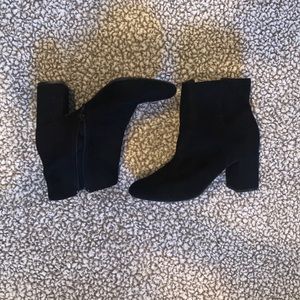 Charlotte Russe Black Booties